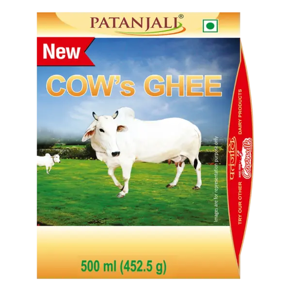 Patanjali Cow's Ghee - 500Ml