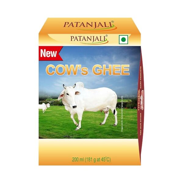 Patanjali Pure Danedar Cow Ghee 200ml