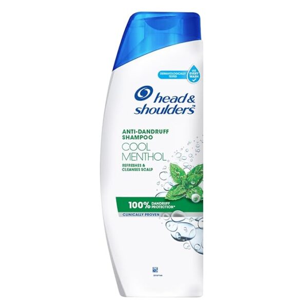 Head & Shoulders Cool Menthol Anti Dandruff Shampoo,180ml