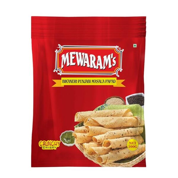 Sunrise Pure Bikaneri 5 Inch Punjabi Papad 200 g