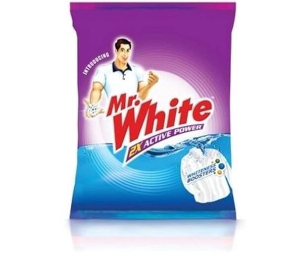 Mr white detergent 3kg + bucket free