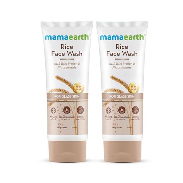Mama earth rice drew 100ml facewash