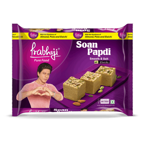 Prabhuji Pure Food Premium Soan Papdi Elaichi 200 gm