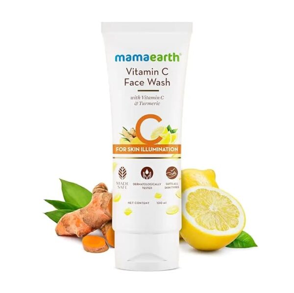 Mama earth vitimin c facewash 50ml