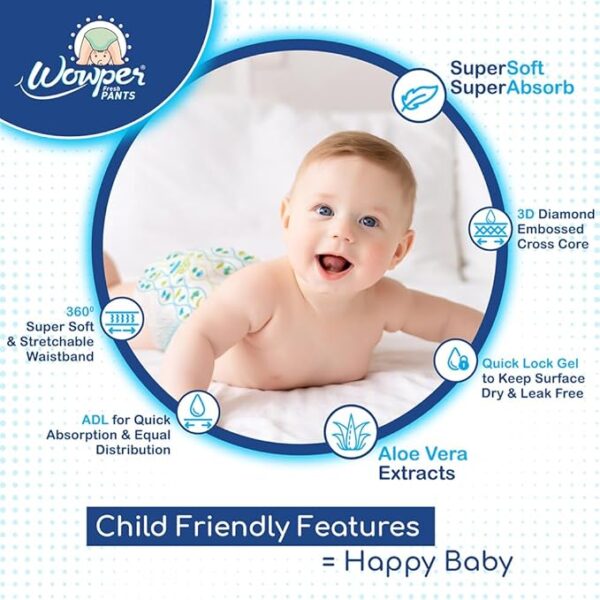 Wowper single pack diaper