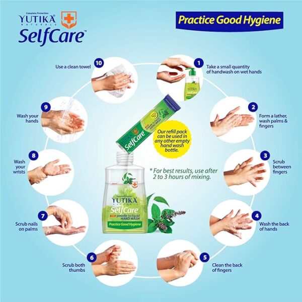 Yuthika selfcare handwash ready to make refill 9g
